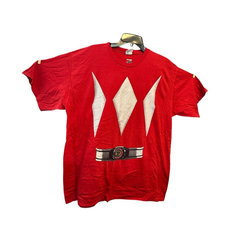 Hasbro Mighty Morphin Power Rangers Red Ranger Graphic T Shirt 2XL